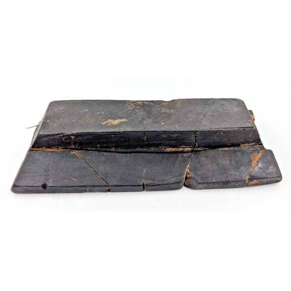 Antique Wooden Printing Block Hand Carved Textile Fabric Stamp As Is - Picture 5 of 12